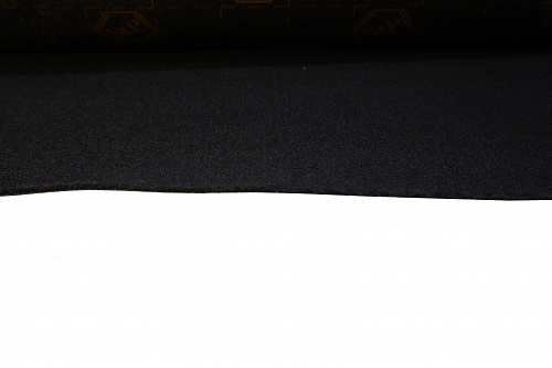 Декоративный акустический материал STP Карпет (черный) (1мм/1,0*10м)