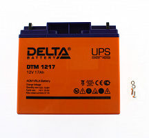 Аккумулятор свинцово-кислотный Delta DTM 1217 (12V, 17Ah)