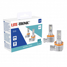 Светодиодная лампа H11 LITE-TRONIC CRYSTAL LED 6500K 12/24V H11CSLEDX2 2шт 