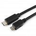 Кабель USB2.0 Cablexpert CCP-USB2-mBMCM-1M, microBM/Type-C, 3A, 36Вт, медь, 1м, черный, пакет