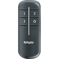 Выключатель дистанционный с пультом 3 канала, 3х1000Вт Navigator (NRC-SW01-1V1-3)